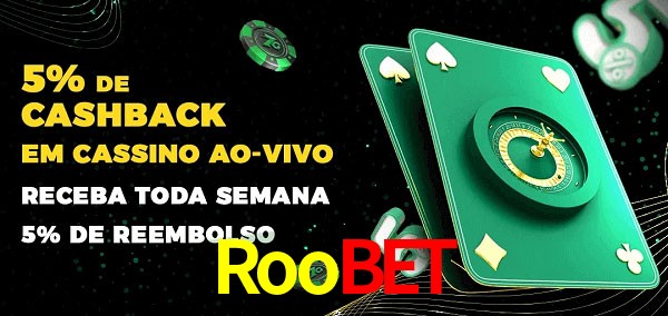 Promoções do cassino ao Vivo Roobet